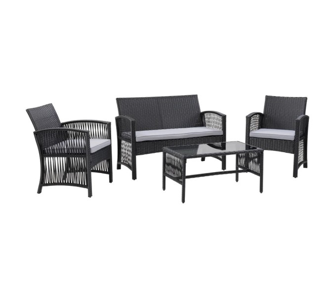 Taylor 4 piece Patio Set Condo Size